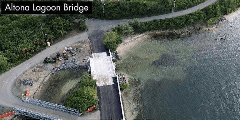 Brief: Bridge Construction Continues Across St. Croix